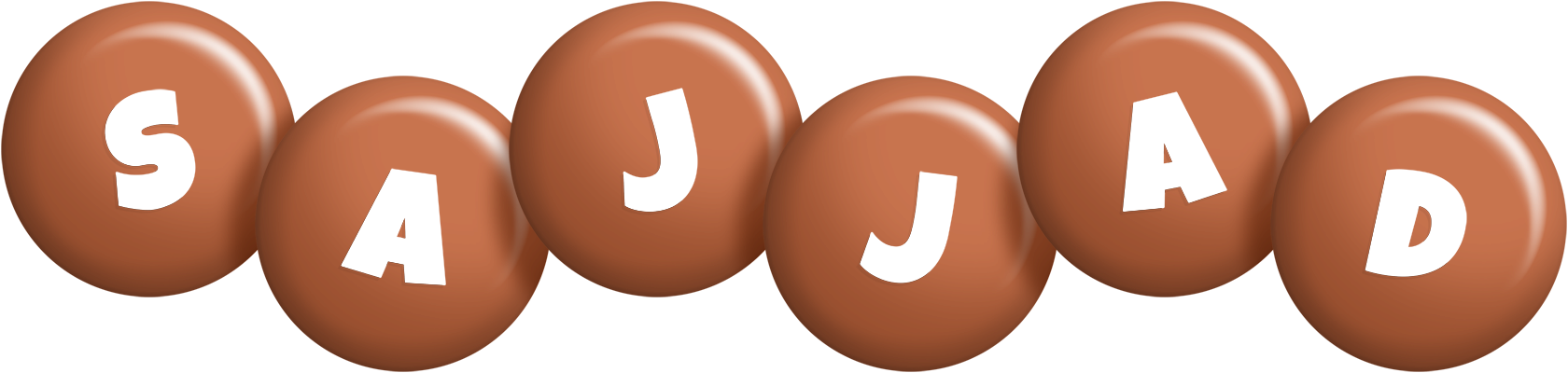 Sajjad candy-brown logo