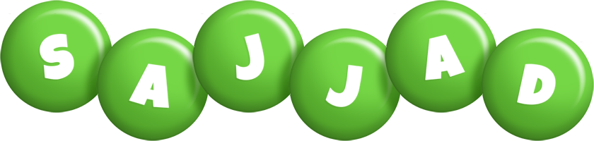 Sajjad candy-green logo