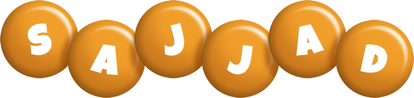 Sajjad candy-orange logo