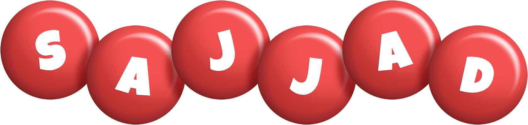 Sajjad candy-red logo
