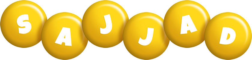 Sajjad candy-yellow logo