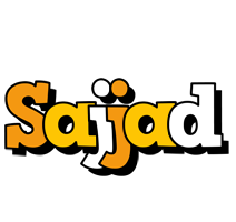 Sajjad cartoon logo