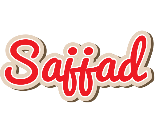 Sajjad chocolate logo