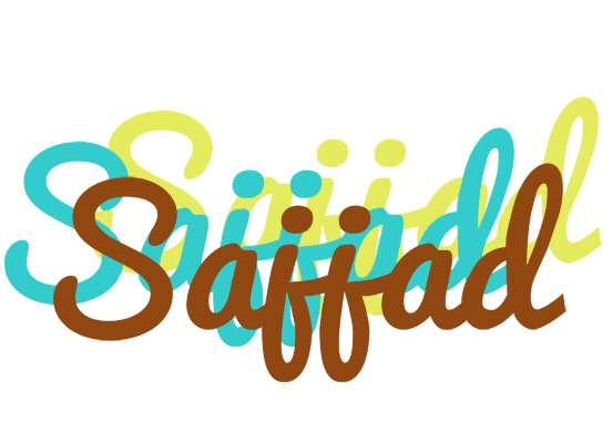 Sajjad cupcake logo