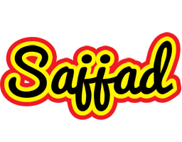 Sajjad flaming logo