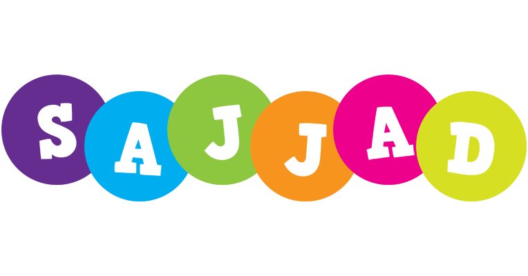 Sajjad happy logo