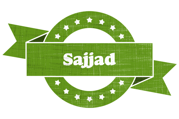 Sajjad natural logo