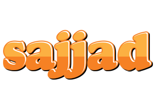 Sajjad orange logo