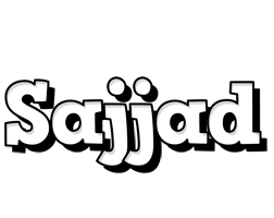 Sajjad snowing logo