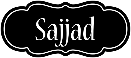 Sajjad welcome logo