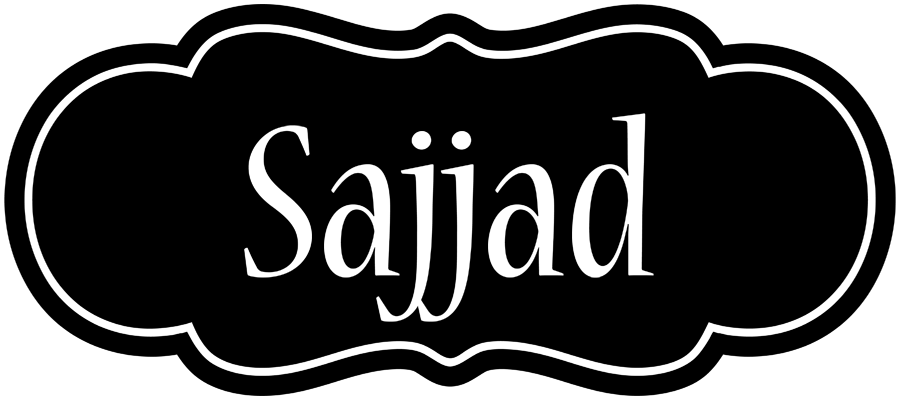 Sajjad welcome logo