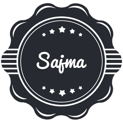 Sajma badge logo
