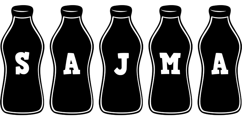 Sajma bottle logo