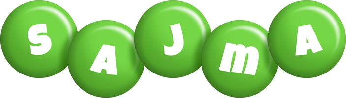 Sajma candy-green logo