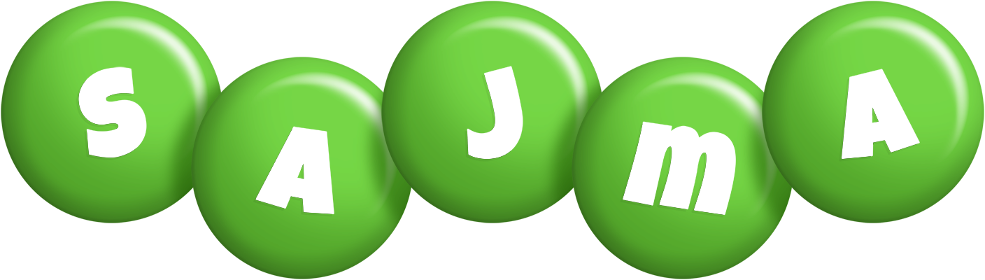 Sajma candy-green logo