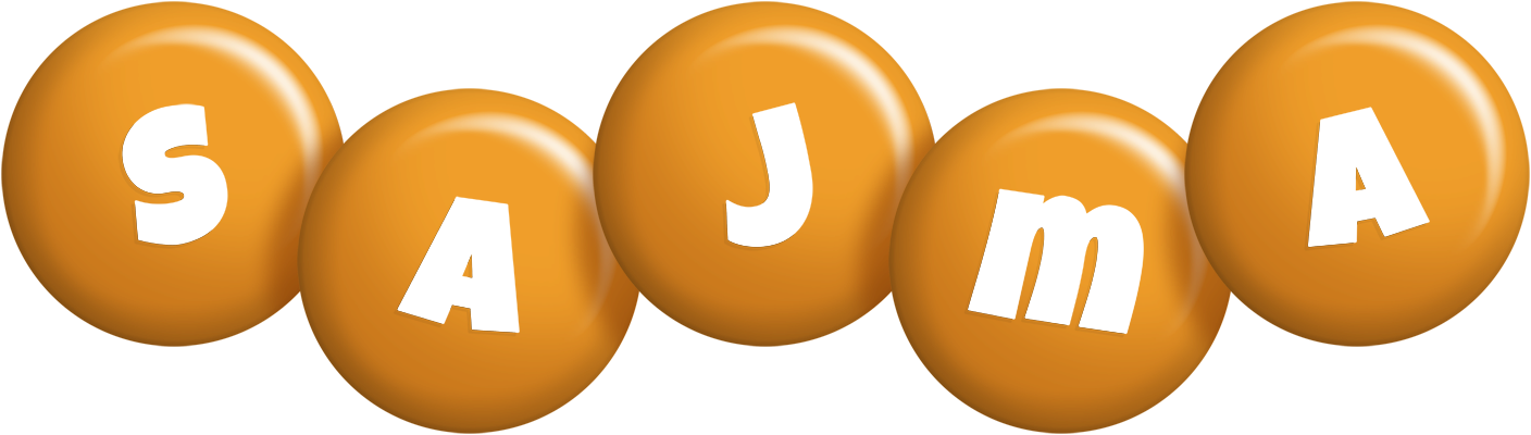 Sajma candy-orange logo