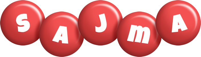 Sajma candy-red logo