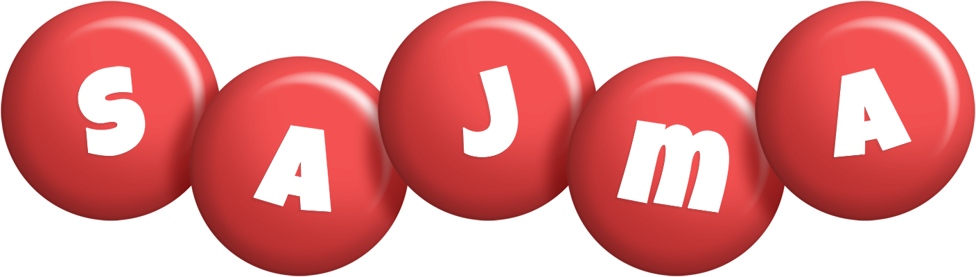 Sajma candy-red logo