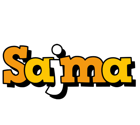 Sajma cartoon logo