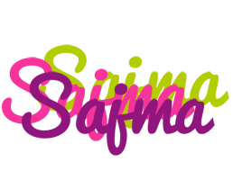 Sajma flowers logo