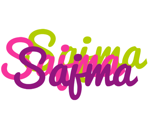 Sajma flowers logo