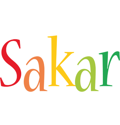 Sakar birthday logo