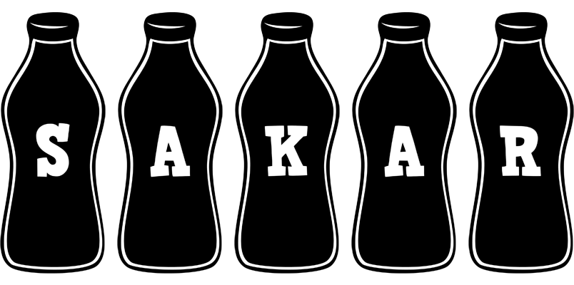 Sakar bottle logo