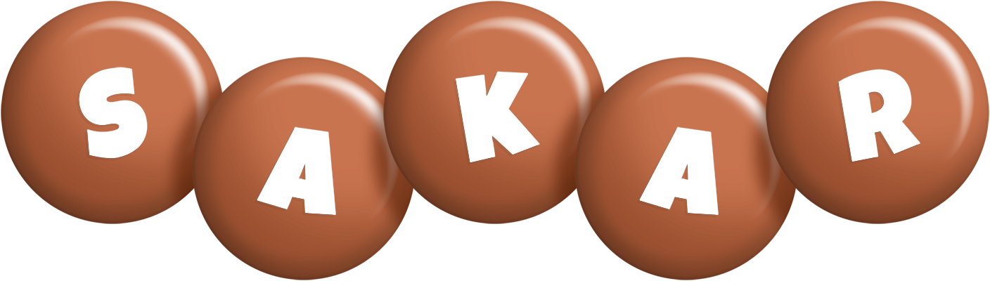 Sakar candy-brown logo