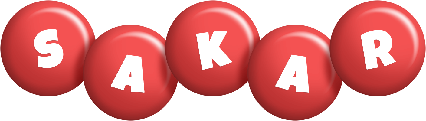 Sakar candy-red logo