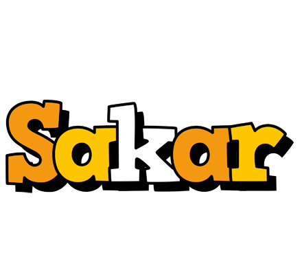 Sakar cartoon logo