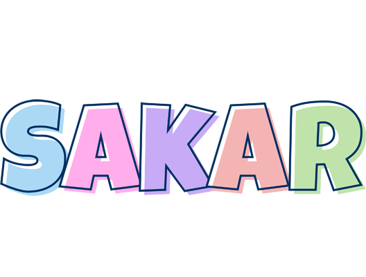 Sakar pastel logo