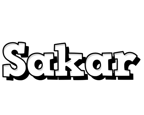 Sakar snowing logo