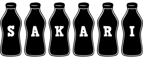 Sakari bottle logo