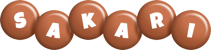 Sakari candy-brown logo