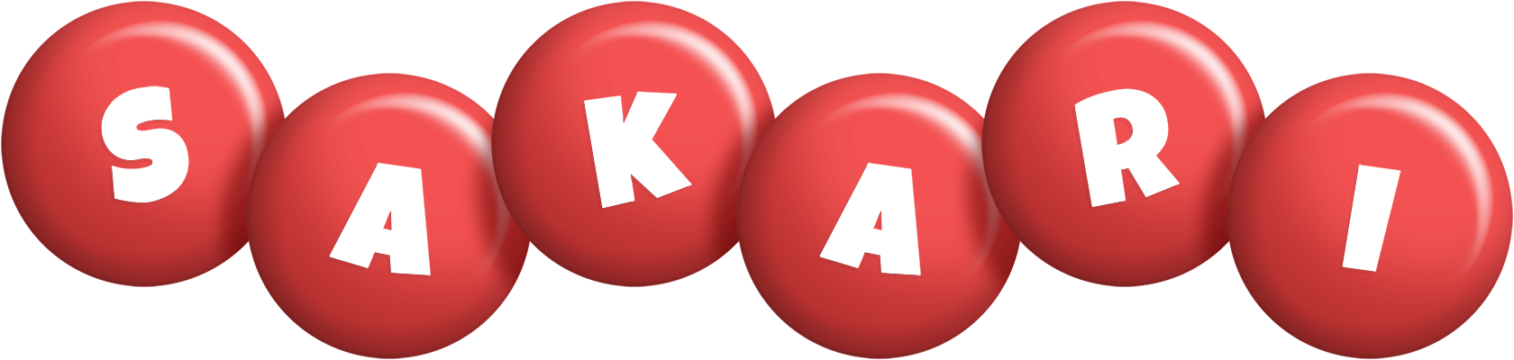 Sakari candy-red logo