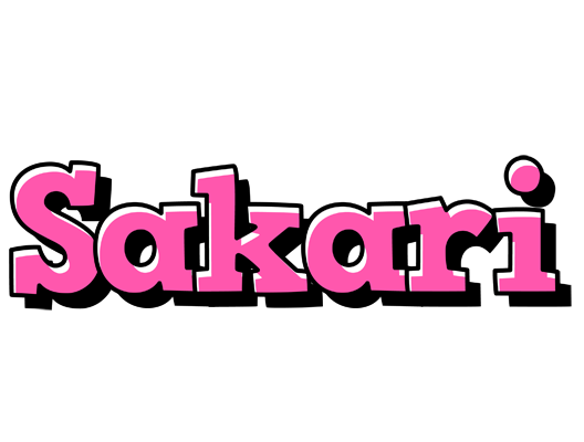 Sakari girlish logo