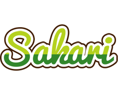 Sakari golfing logo
