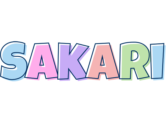 Sakari pastel logo
