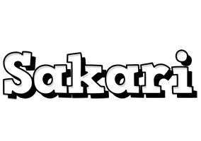 Sakari snowing logo