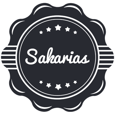 Sakarias badge logo