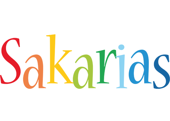 Sakarias birthday logo