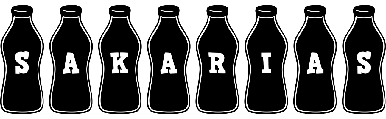 Sakarias bottle logo