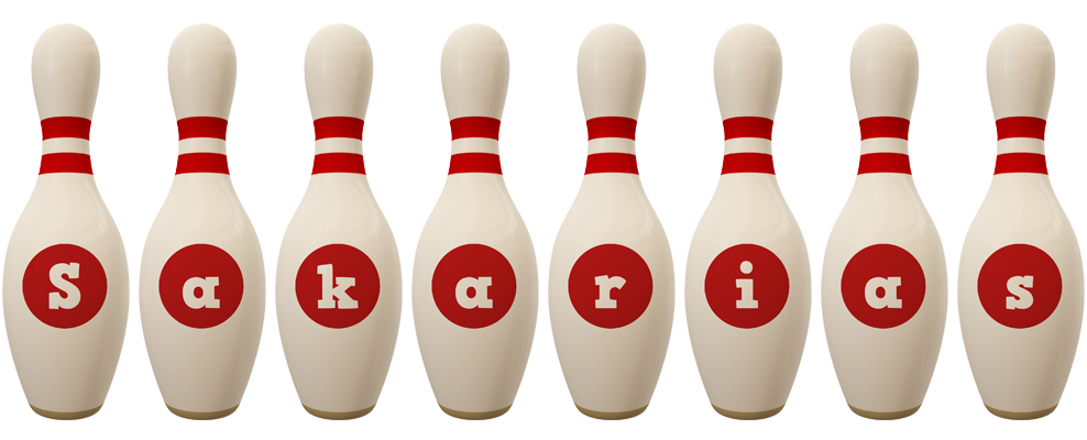 Sakarias bowling-pin logo