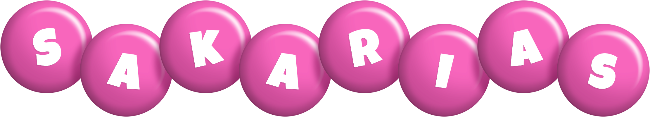 Sakarias candy-pink logo