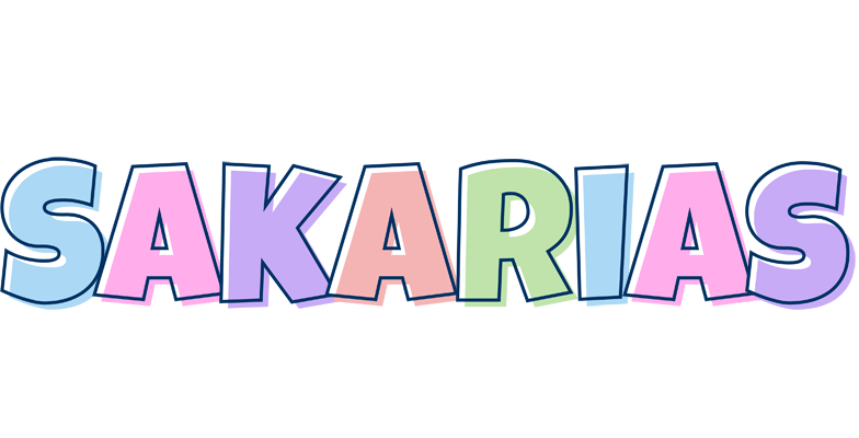 Sakarias pastel logo