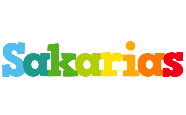 Sakarias rainbows logo