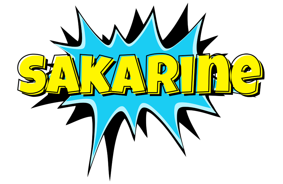 Sakarine amazing logo