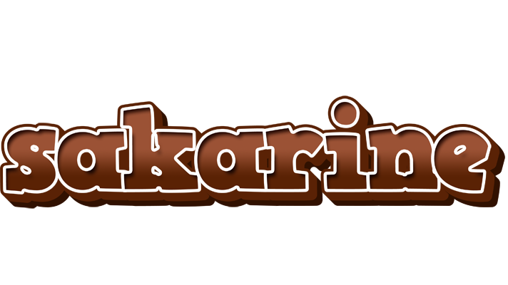 Sakarine brownie logo