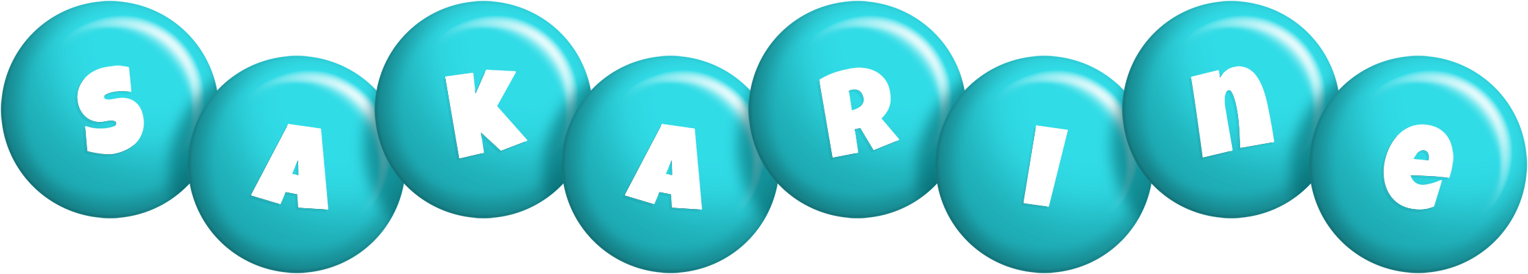 Sakarine candy-azur logo