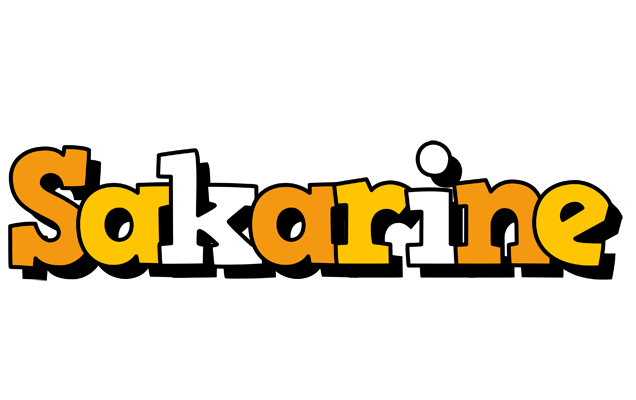 Sakarine cartoon logo